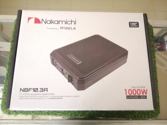 Nakamichi Nbf A Full Aluminum Active Subwoofer Vishmitha Car Audio