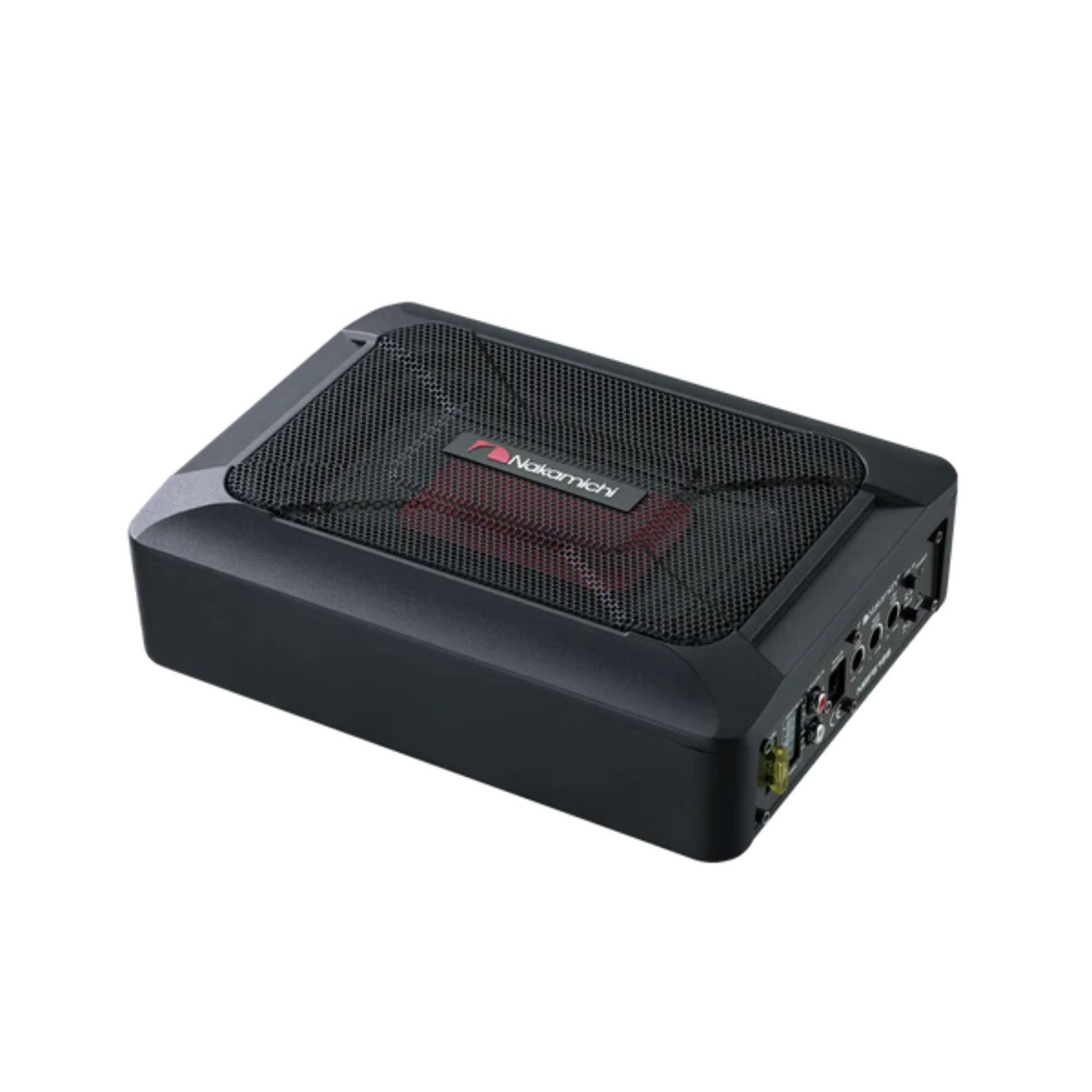 Nakamichi NBF618S 1000W Max 6" X 8" Sealed Under Seat Car Audio Powered Subwoofer