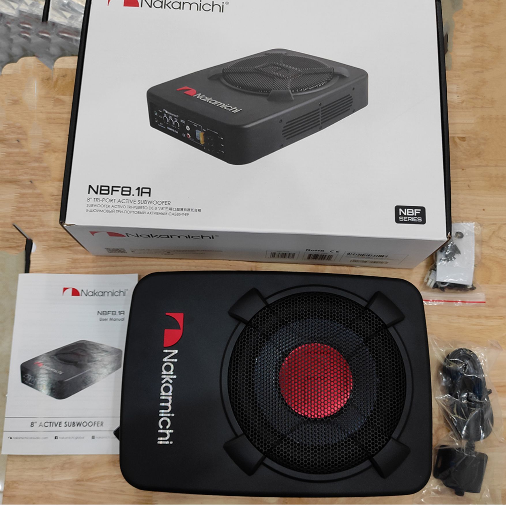 Nakamichi NBF8.1A subwoofer