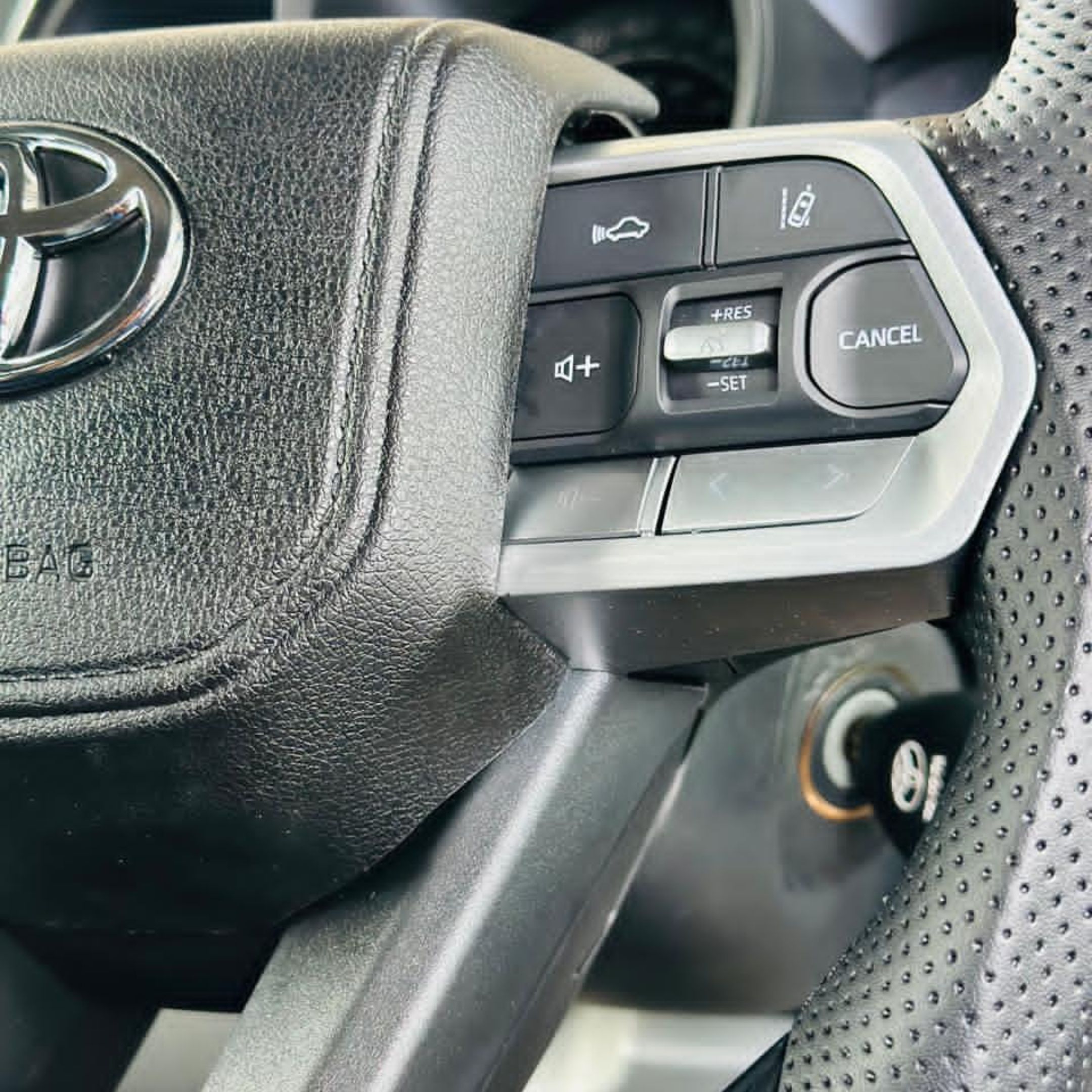 Toyota GR Sport Carbon Fiber Steering Wheel - Image 4